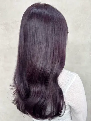 ロング カラー LUNON所属・🦄サラツヤ仙人🦄 ✂️益田朱朔✂️のヘアスタイル
