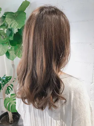 ロング ショート・ウルフ✂︎ 安住有咲子のヘアスタイル