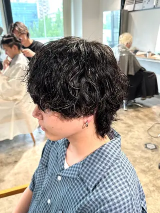 パーマ メンズ 骨格補正施術/メンズ 専門美容師/YUYAのヘアスタイル