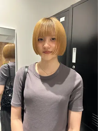 ショート カラー 松本 雪愛のヘアスタイル