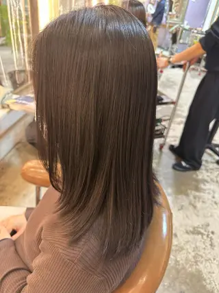 セミロング パーマ unsarto poi所属・柳澤きょうこ/ボブ 髪質改善/ヘアセットのヘアスタイル