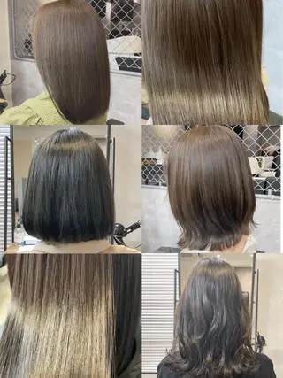 カラー 横浜　前髪顔まわり /長谷川未波のヘアスタイル