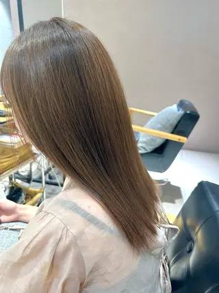 セミロング ‪広瀬快斗／ツヤ髪 /似合わせカラー🌱のヘアスタイル