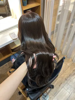 ロング 日置 はる菜のヘアスタイル