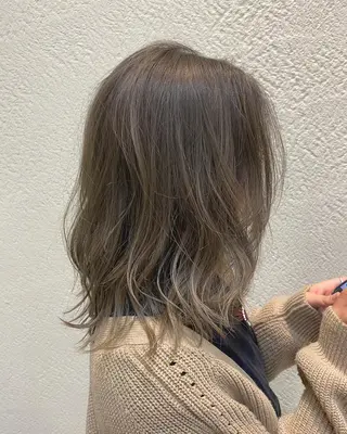 ミディアム ショートカット パーマ石井のヘアスタイル