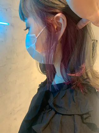 ミディアム カラー ヘアアレンジ Sia中野新橋 『JUNYA』のヘアスタイル