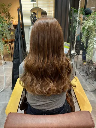 ロング カラー newiGRANDE 🌈萩原聖也のヘアスタイル