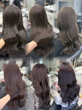 ロング カラー ヘアアレンジ 似合わせカラー/ヘア セット💐本多恵美のヘアスタイル