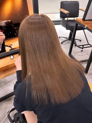 ロング 梅田ハイトーン 🎀Rumina🎀のヘアスタイル