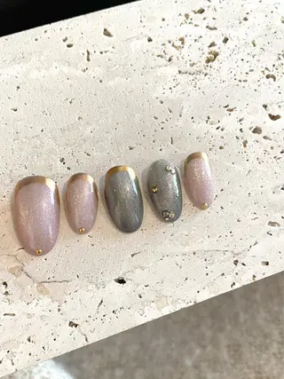 ネイル 𖡼 yumenoのネイルデザイン