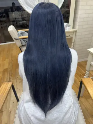 ロング カラー特化型美容師 保住のヘアスタイル