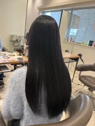 ロング カラー 髪質改善カラー ゆづきのヘアスタイル