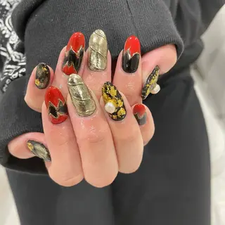 ネイル H3(エイチスリー)所属・H3 hitoのネイルデザイン