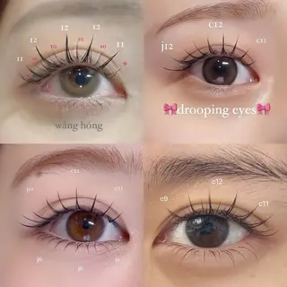 マツエク・マツパ 🍒う ららのマツエク・マツパデザイン