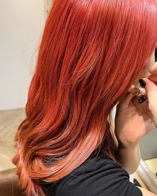 ロング 小山 水綺のヘアスタイル