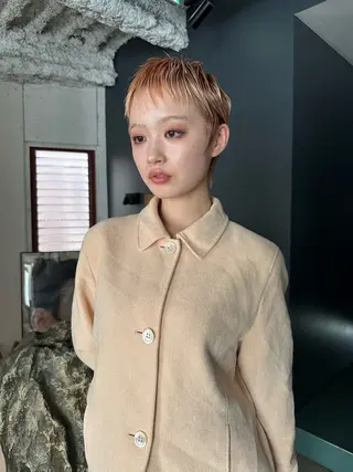 ショート カラー カラー/原宿 /レンタのヘアスタイル