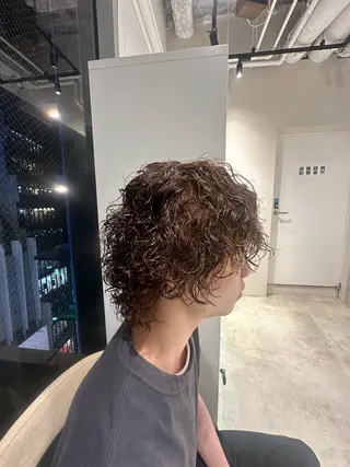 ショート メンズカット　カラー 🦊あらし🦊のヘアスタイル