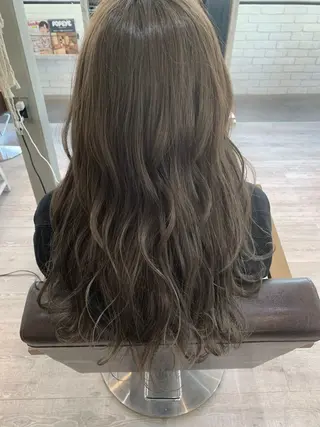 ロング カラー AUBE hair ales福岡平尾店所属・塚本 昂のヘアスタイル