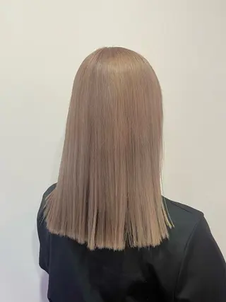 カラー 森田翔斗 顔周りレイヤーのヘアスタイル