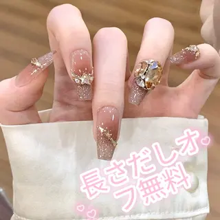 ネイル Nice ✨長さだし オフ無料專門店💕のネイルデザイン
