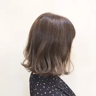 カラー ♱地雷カラー♱ウルフ ♱ 藍衣 ♱のヘアスタイル