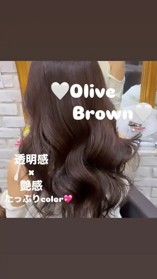 ロング カラー 🪞透明感ツヤ| 垢抜けモテ💖|華凜のヘアスタイル