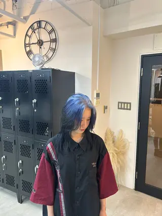 セミロング 【デザインカラー】 Ryutoのヘアスタイル