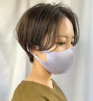 ショート カラー HAZEL博多所属・杉村 一輝のヘアスタイル