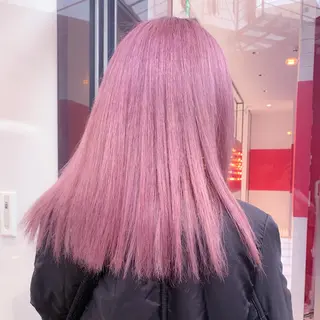 セミロング カラー share salon JAM 吉祥寺所属・レイヤー/ブリーチ HIKARU ♡のヘアスタイル