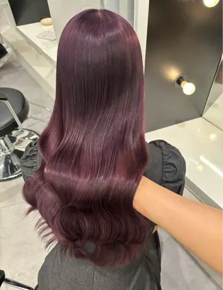 ロング みゆき/透明感カラー /カラー特化のヘアスタイル