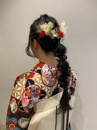 ロング ヘアアレンジ 艶髪🌿美髪 大塚礼乃【西荻窪】のヘアスタイル