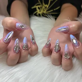 ネイル Azusa🩵 ネイル💅🏻心斎橋のネイルデザイン