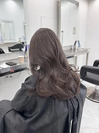 ロング 🤍韓国暗髪 レイヤー🤍きょうのヘアスタイル