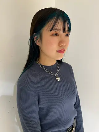 セミロング カラー 7月空きあり akaneのヘアスタイル