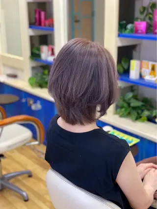 ショート 細川武琉/艶カラー /Aqua limeのヘアスタイル