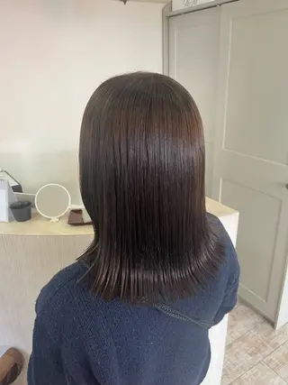 ミディアム 【艶髪カラー】 omiのヘアスタイル