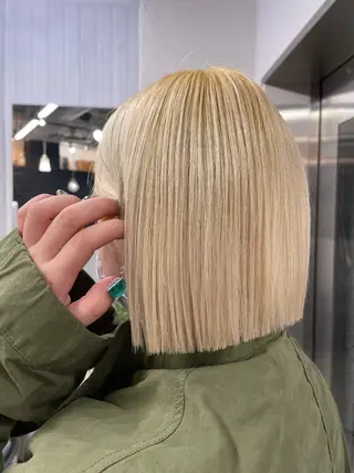 ショート 韓国/ハイトーン/ ボブ🎀MIKU🎀のヘアスタイル