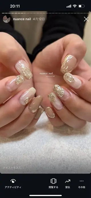 ネイル aura所属・nail salon auraのネイルデザイン
