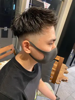 ショート ヘアアレンジ メンズ men'slapis YUTOのヘアスタイル