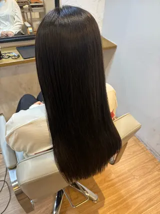 ロング IRICO たまプラーザ所属・韓国ヘアー🇰🇷 MIWAのヘアスタイル