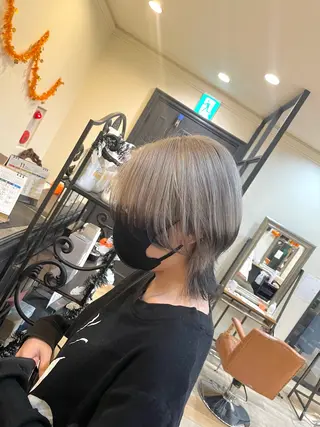 ショート 亀川蓮 Agu hairのヘアスタイル