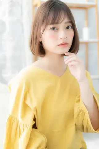 ミディアム カラー COVER HAIR bliss 大宮店所属・出川 宙☘️のヘアスタイル