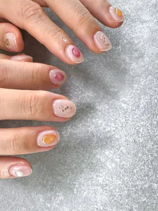 ネイル pointillé .ayaのネイルデザイン