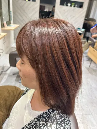 カラー CLALA JAPAN Kameido所属・初鹿 彩のヘアスタイル