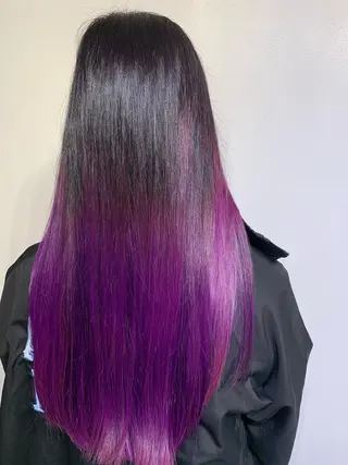 ロング カラー yuri🌼 NUMBER 天王寺のヘアスタイル