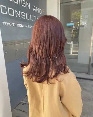 セミロング カラー Rio 渋谷のヘアスタイル