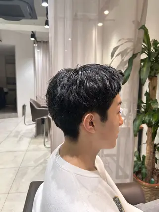 ショート メンズ 保坂 駿太郎のヘアスタイル