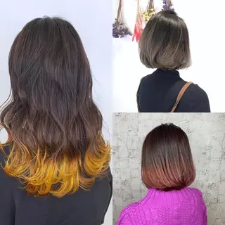 ミディアム カラー 似合わせカット🌿 前川のヘアスタイル