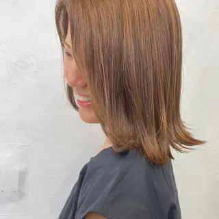 ミディアム カラー 🌈透明感カラー ✨松田龍也🌈のヘアスタイル