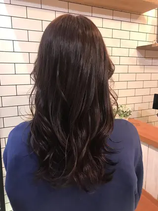 ロング カラー AUBEhairlily2号店所属・祝部 奈々のヘアスタイル